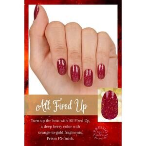 VALENTINES DAY Color Street All Fired Up Nail Strips